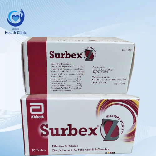 Subrex Back Surbex Z Tablets – Multivitamin & Zinc Supplement | Benefits, Uses ...